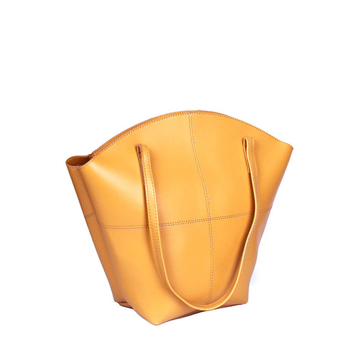 Alpha Yellow Tote Bag
